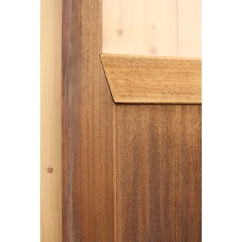 奇デザイン引手のクリアガラス戸　2枚1組　GD982 