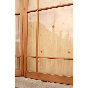 両面使用ゆらゆらガラス建具　4枚1組　GD983Y 