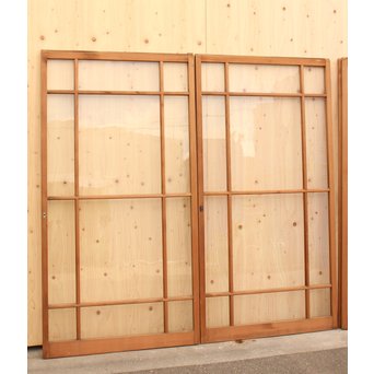 両面使用ゆらゆらガラス建具　4枚1組　GD983Y 