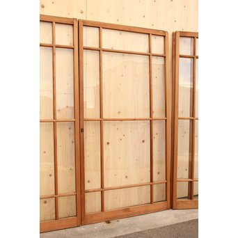 両面使用ゆらゆらガラス建具　4枚1組　GD983Y 