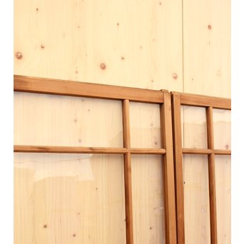 両面使用ゆらゆらガラス建具　4枚1組　GD983Y 