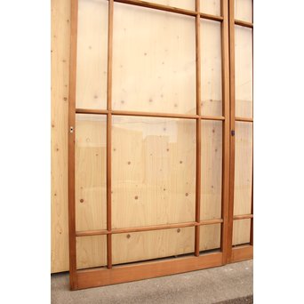 両面使用ゆらゆらガラス建具　4枚1組　GD983Y 