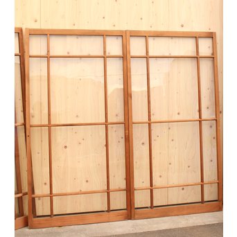 両面使用ゆらゆらガラス建具　4枚1組　GD983Y 