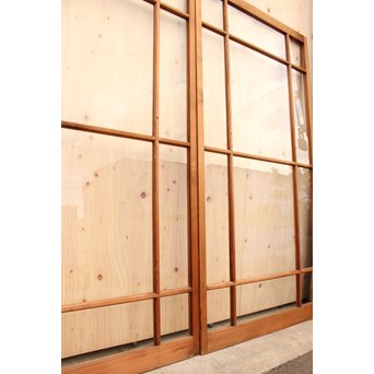 両面使用ゆらゆらガラス建具　4枚1組　GD983Y 