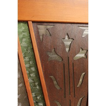 変則カット色ガラス建具　GD987 