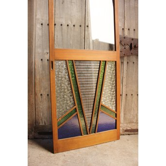 変則カット色ガラス建具　GD987 