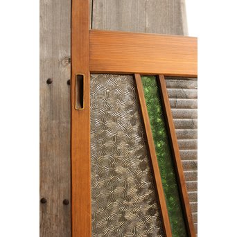 変則カット色ガラス建具　GD987 