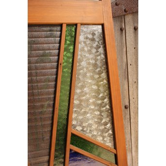 変則カット色ガラス建具　GD987 