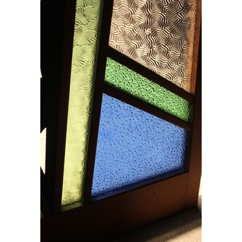 変則カット色ガラス建具　GD987 