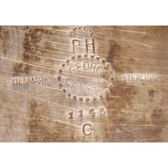 Georg jensen silver dish/ジョージジェンセン　銀皿　S2834 