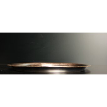 Georg jensen silver dish/ジョージジェンセン　銀皿　S2834 側面の一部に若干の歪みあり　指でなぞるとわかる程度です