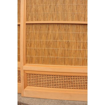 美品両面使用簀戸/夏戸L　4枚1組　F175YD 