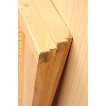 美品両面使用簀戸/夏戸L　4枚1組　F175YD 