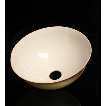 日陶オールドノリタケ洋画電笠/照明　A1618 