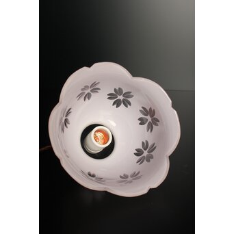 桜模様の切子電笠　A1625 