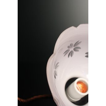 桜模様の切子電笠　A1625 