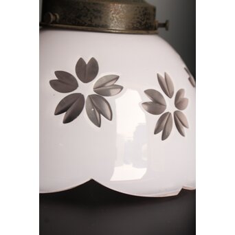 桜模様の切子電笠　A1625 