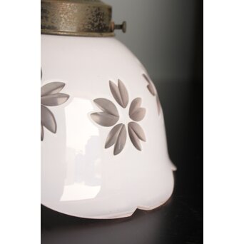 桜模様の切子電笠　A1625 