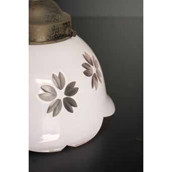 桜模様の切子電笠　A1625 