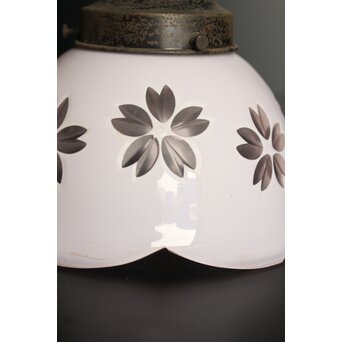 桜模様の切子電笠　A1625 