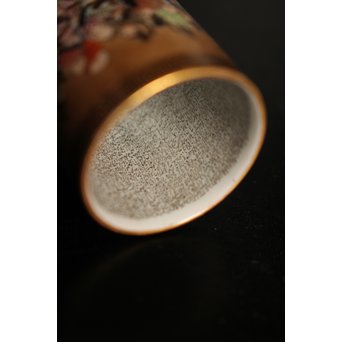 九谷鏑木製　毛筆細字　茶巾筒　K363 