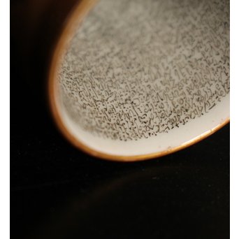 九谷鏑木製　毛筆細字　茶巾筒　K363 