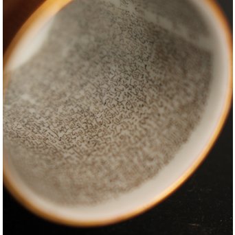 九谷鏑木製　毛筆細字　茶巾筒　K363 