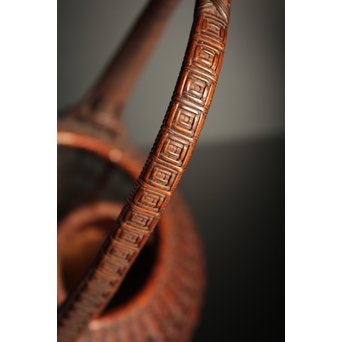 初代田辺竹雲斎　竹花籠　S2837 