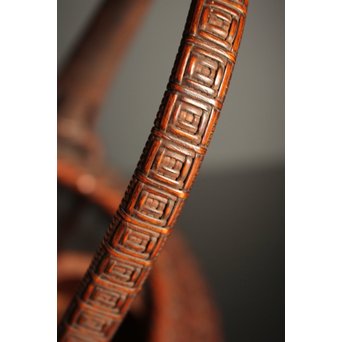 初代田辺竹雲斎　竹花籠　S2837 