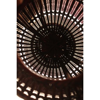 初代田辺竹雲斎　竹花籠　S2837 