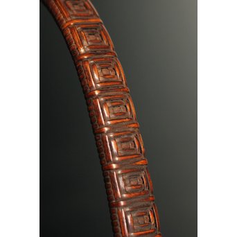 初代田辺竹雲斎　竹花籠　S2837 