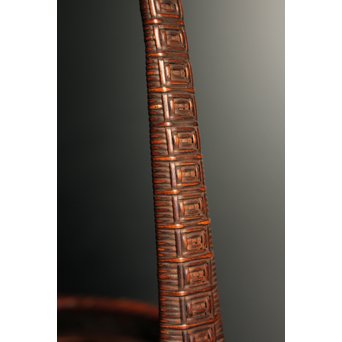 初代田辺竹雲斎　竹花籠　S2837 