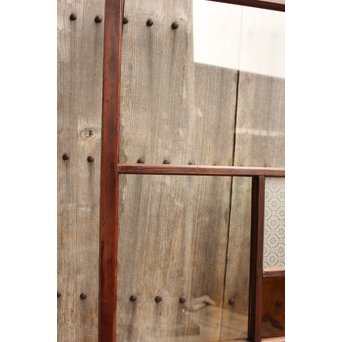 アップリケ/パッチワークガラス嵌め込み窓　GD992 