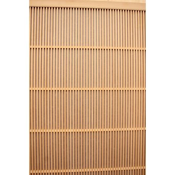 デッドストック美品　大型両面仕様ワーロン格子建具　4枚1組　L831 