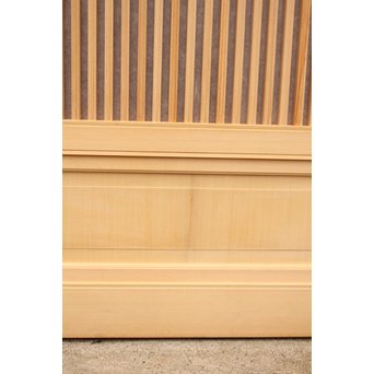 デッドストック美品　大型両面仕様ワーロン格子建具　4枚1組　L831 