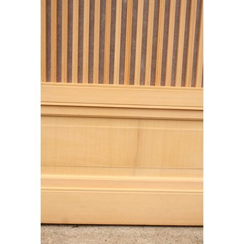 デッドストック美品　大型両面仕様ワーロン格子建具　4枚1組　L831 