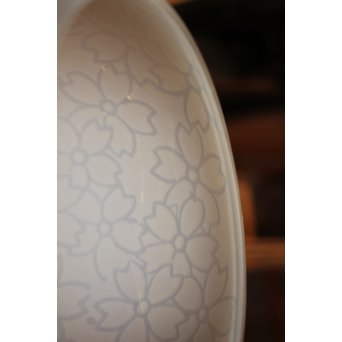 腐食桜紋オパール照明　2個1組　A1629 