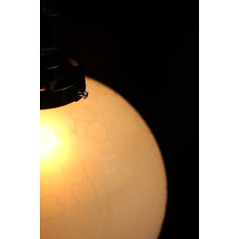 腐食桜紋オパール照明　2個1組　A1629 