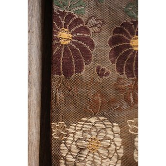 明治刺繍画 壁掛タペストリー　S2847 