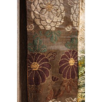 明治刺繍画 壁掛タペストリー　S2847 