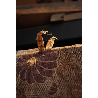 明治刺繍画 壁掛タペストリー　S2847 