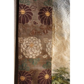 明治刺繍画 壁掛タペストリー　S2847 