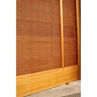 幅広 竹ひごの夏戸/簀戸 2枚1組　F179YD 