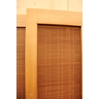 幅広 竹ひごの夏戸/簀戸 2枚1組　F179YD 