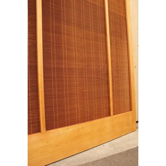 幅広 竹ひごの夏戸/簀戸 2枚1組　F179YD 