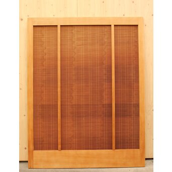 幅広 竹ひごの夏戸/簀戸 2枚1組　F179YD 1枚で撮りました　とても大きいです