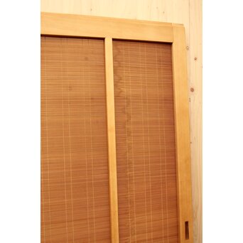 幅広 竹ひごの夏戸/簀戸 2枚1組　F179YD 