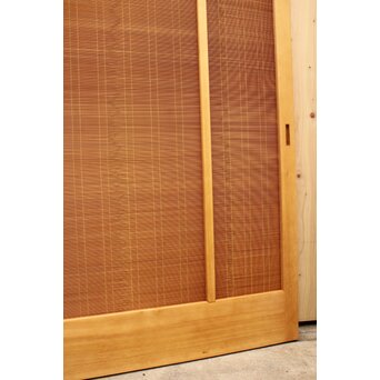 幅広 竹ひごの夏戸/簀戸 2枚1組　F179YD 
