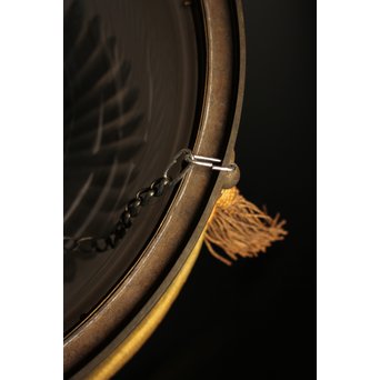 大書院仕様の大型切子シャンデリア照明　A1633 