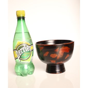 角偉三郎　悟りの5つ星　合鹿椀　S2865 